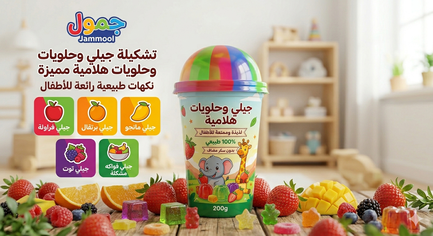 جيلي وحلويات هلامية