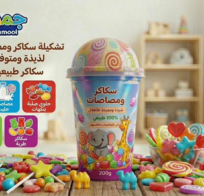 سكاكر ومصاصات