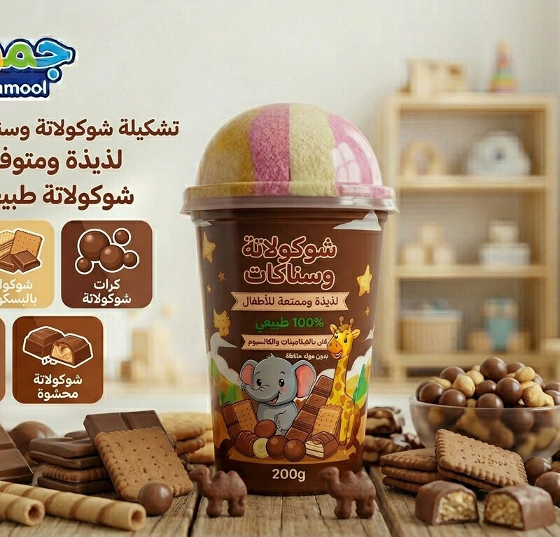 شوكولاتة وسناكات حلوة