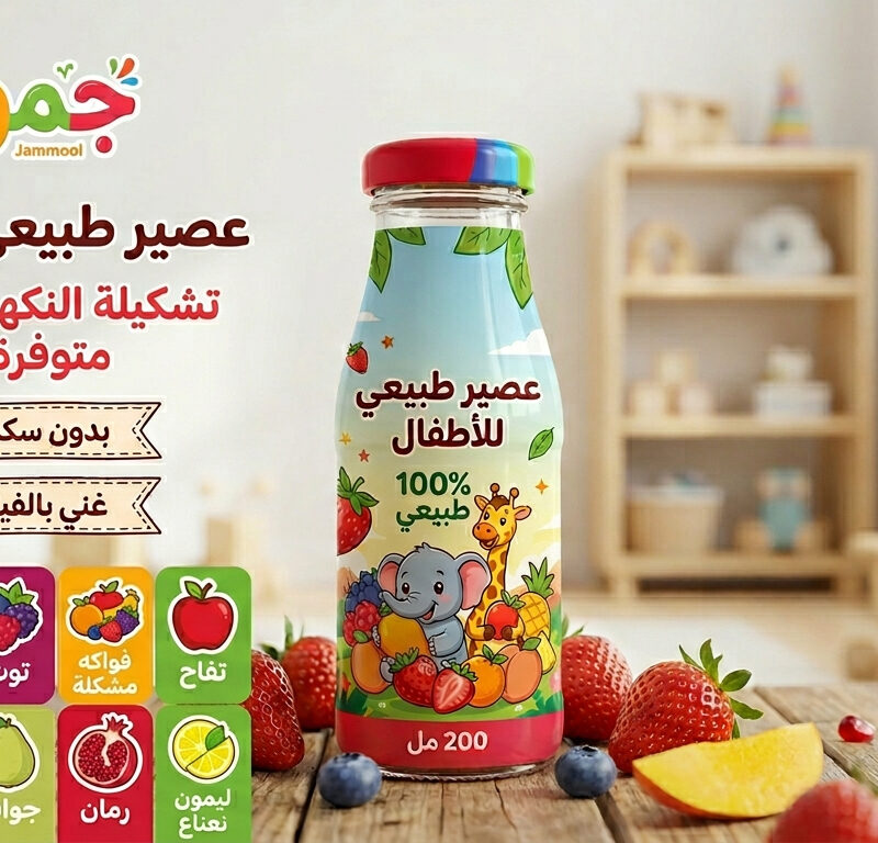 عصير بنكهات للاطفال