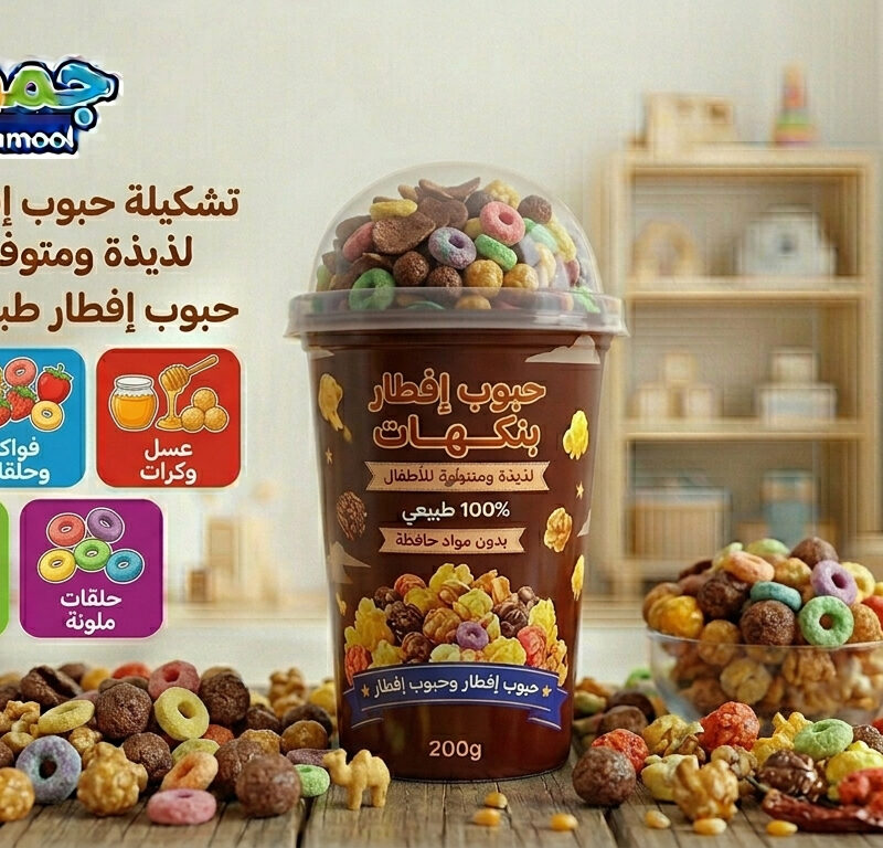 كورن فليكس وحبوب إفطار